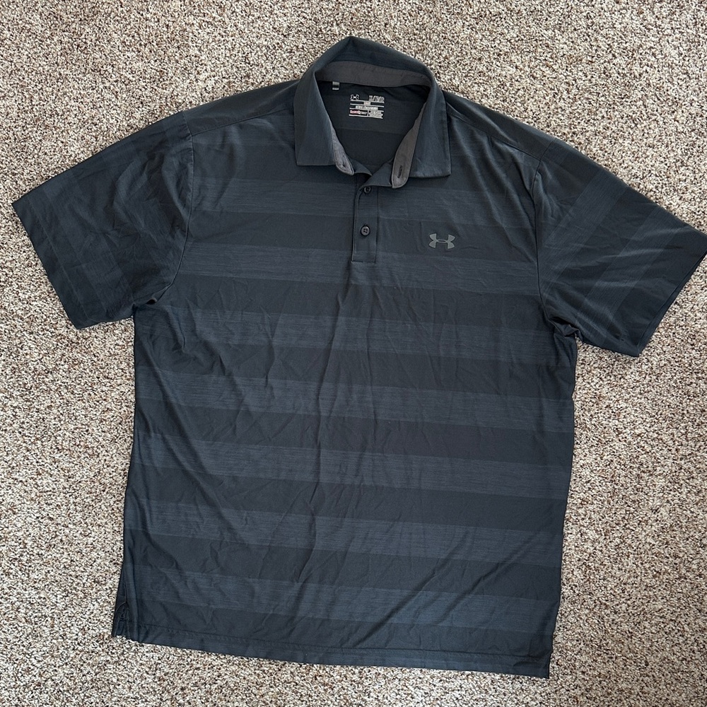 Under Armour Men's Charcoal Polo Shirt